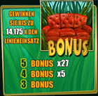 Happy Bugs Spielautomat Bonus